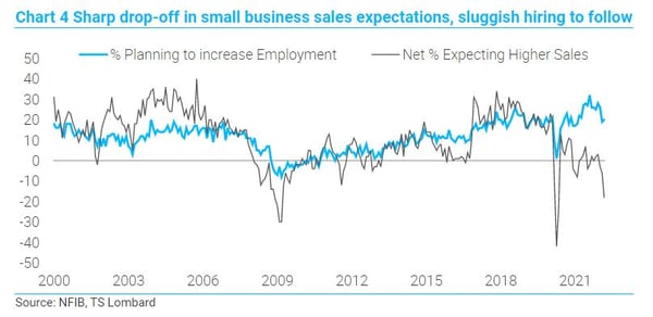 Steven Blitz chart 4 small business sales expectations
